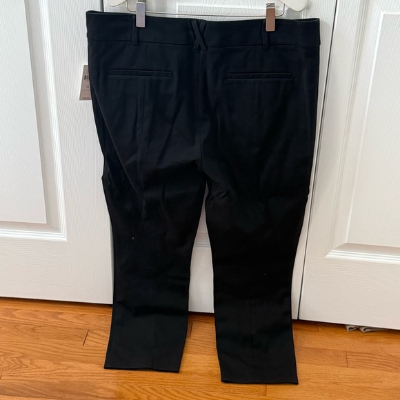 Anthropologie The Essential Slim Trousers in Black - Picture 3 of 5